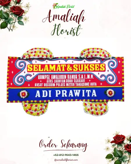 Papan Bunga Ucapan Selamat Kasin